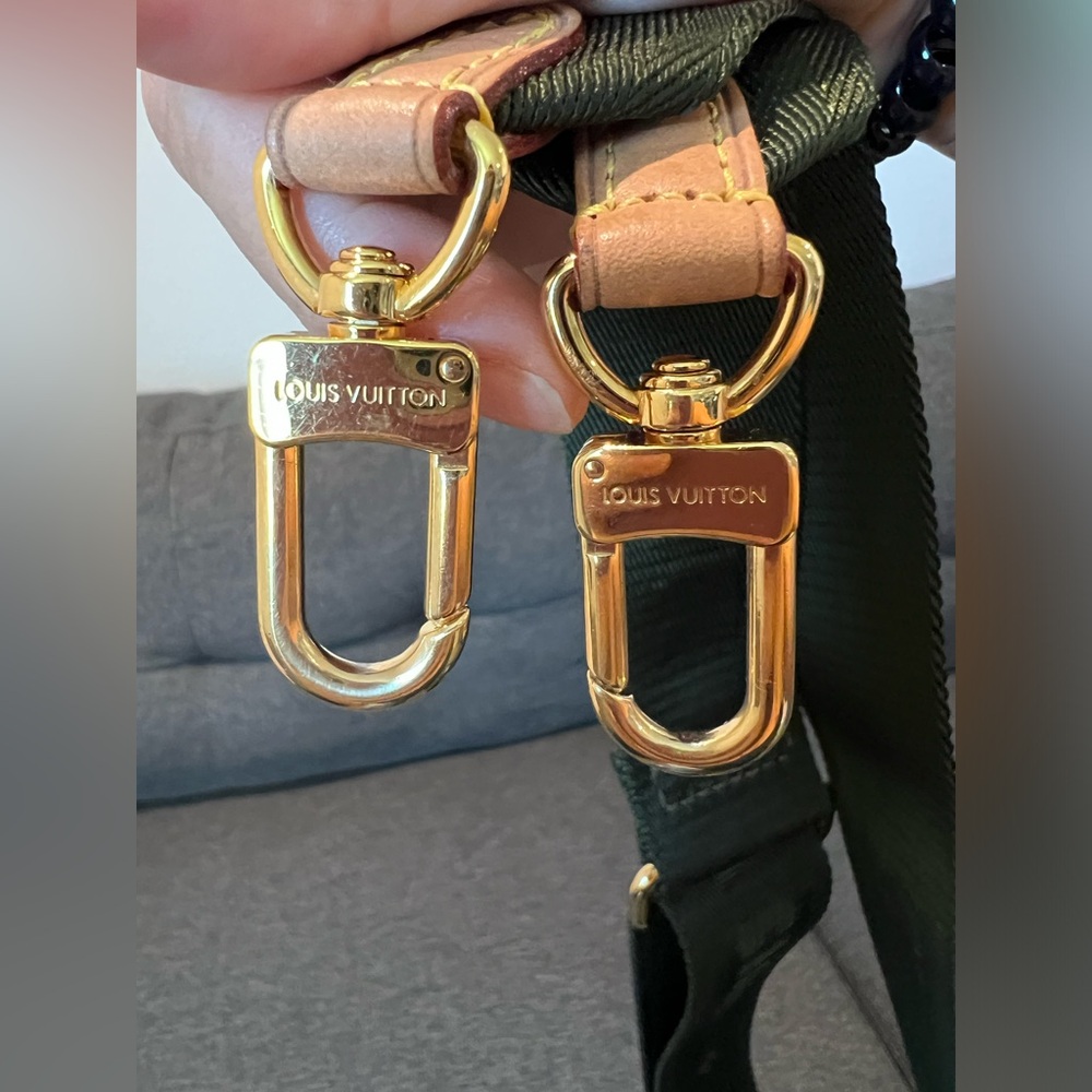 ❌SOLD❌ Louis Vuitton Multi Pochette Accessories Strap in Khaki - Picture 14 of 14